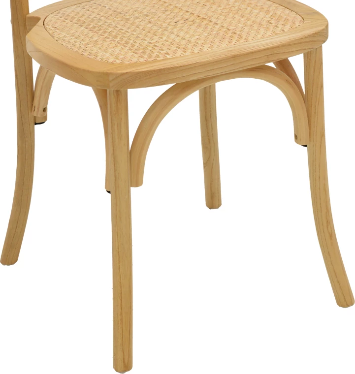 Karrige Karley dru ahu natyral-sedilje ratan natyrale 48x52x89cm