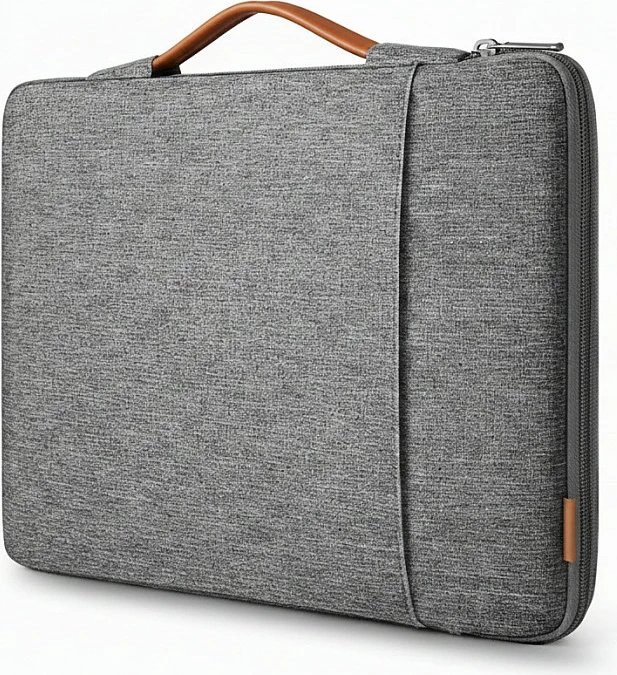 Çantë laptopi inateck LB0200612S, 13", slim, me zinxhir, gri