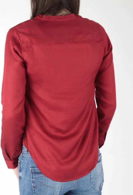 Këmishë femrash Lee, burgundy