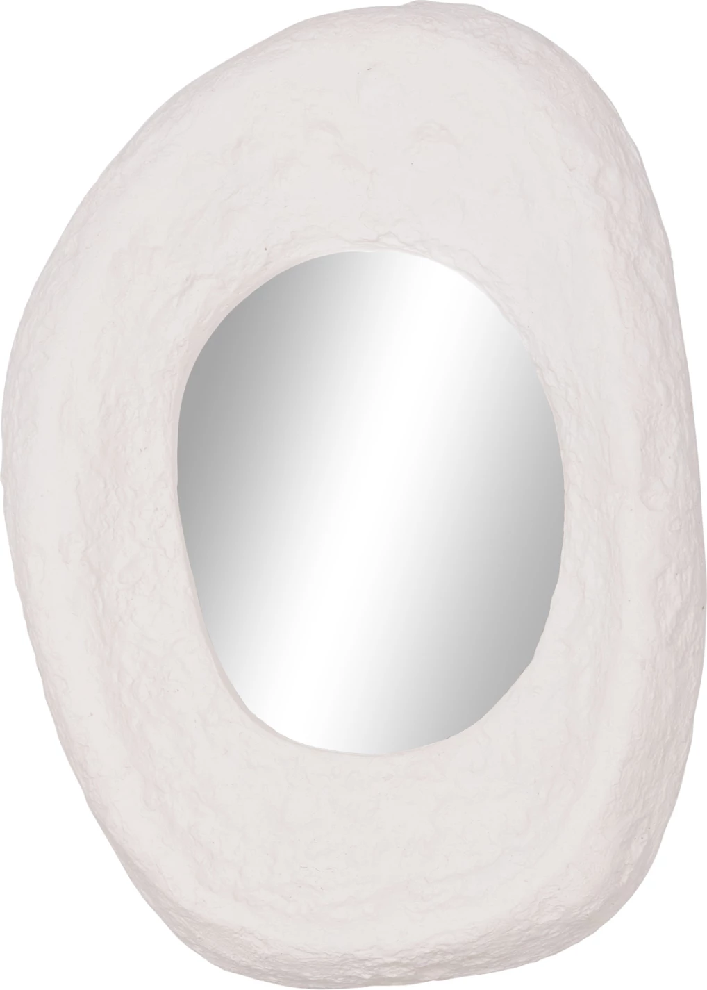 Pasqyrë muri RIFFE, fibër-cement, e bardhë, 60x13x85cm