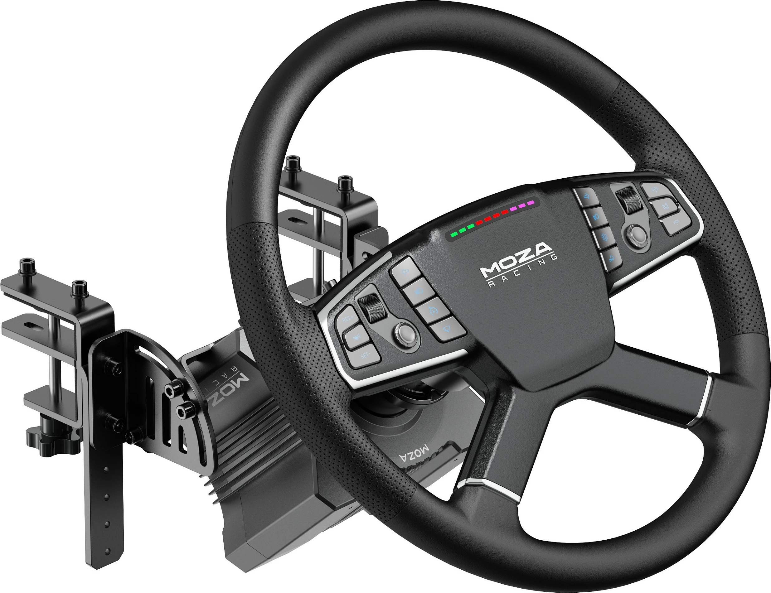 Timon simulatori Moza Racing RS071, Truck Simulator, USB, me pedale, i zi
