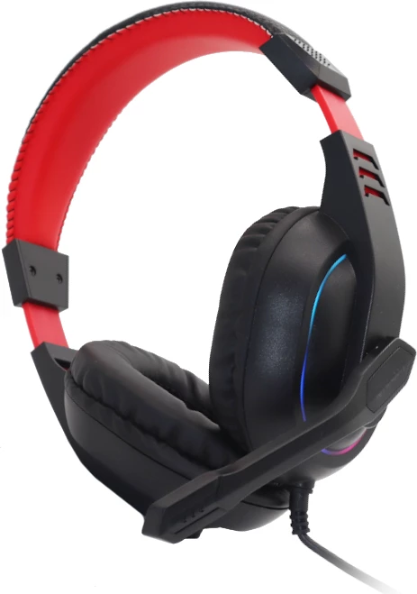 Kufje gaming Redragon Ares H120, me kabllo, RGB, stereo, 40 mm, me mikrofon, të zeza
