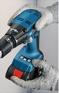Kaçavidë elektrike Bosch GTB 18V-45 Professional, 18V, 1/4", 4500 RPM, zi/blu