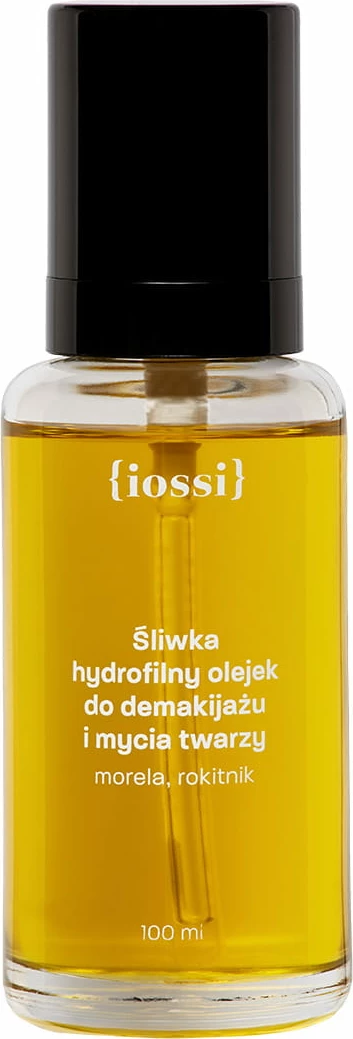 Vaj hidrofilik për pastrimin e grimit dhe fytyrës Iossi Plum për femra, 100ml