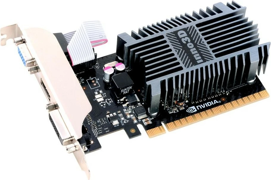 Kartelë grafike Inno3D Geforce GT 710 LP, 2 GB, GDDR3, PCI Express 2.0, e zezë