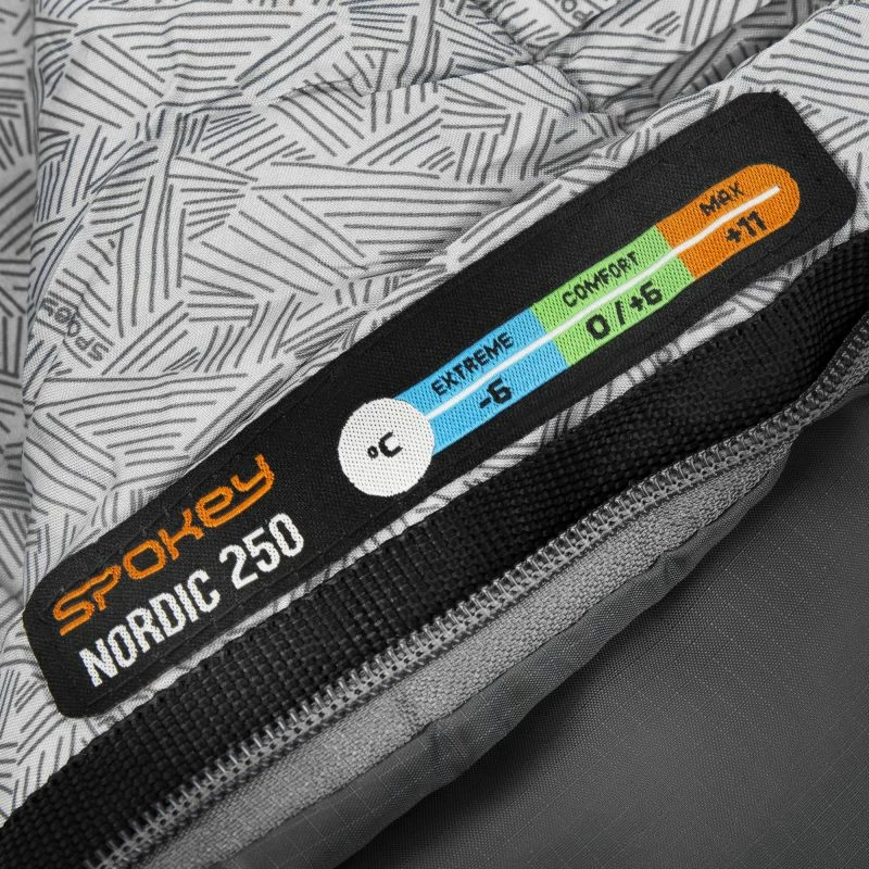 Thes gjumi për turizëm Spokey Nordic, gri/argjendtë