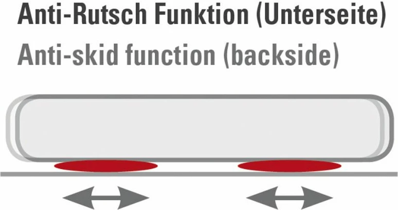 Dyshek i fryshëm High Peak për dy persona, gri