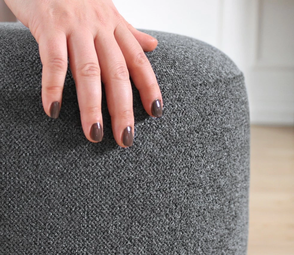 Puf modern, ngjyrë gri, Atelier del Sofa, Zeone