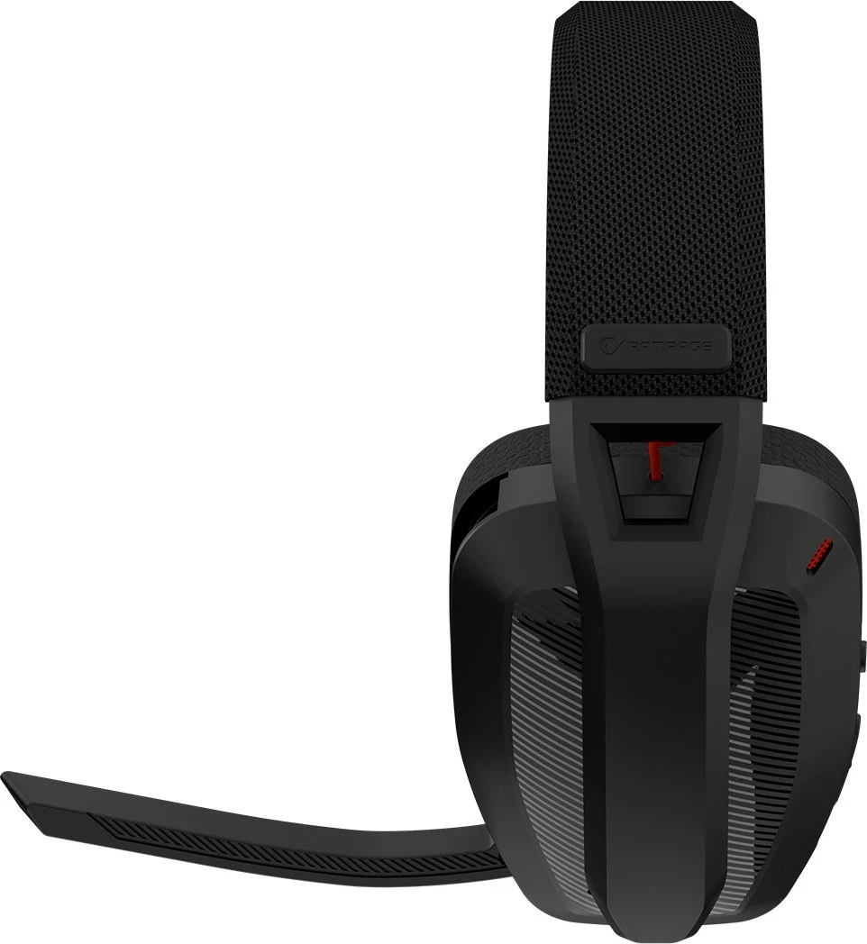 Kufje gaming Rampage BLITZ, wireless, Bluetooth 5.3, me mikrofon, të zeza