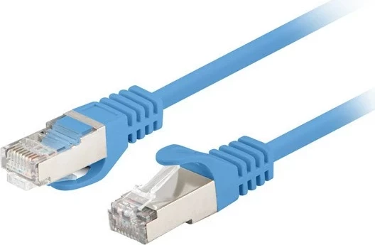 Kabllo rrjeti Lanberg PCF6-20CC-0100-B, Cat6, 1m, kaltër