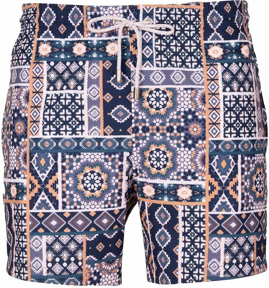 Shorc për meshkuj, dizajn etnik, ngjyrë navy blue, Jumeon