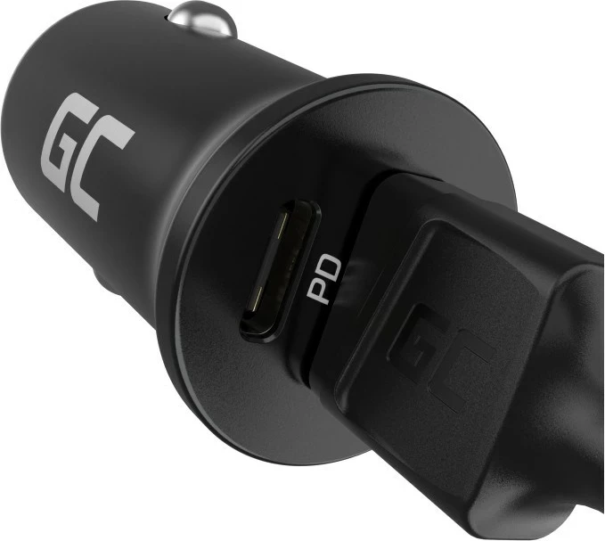 Karikues makine Green Cell CADM-GC-38AC, 38 W, USB-C dhe USB-A, i zi