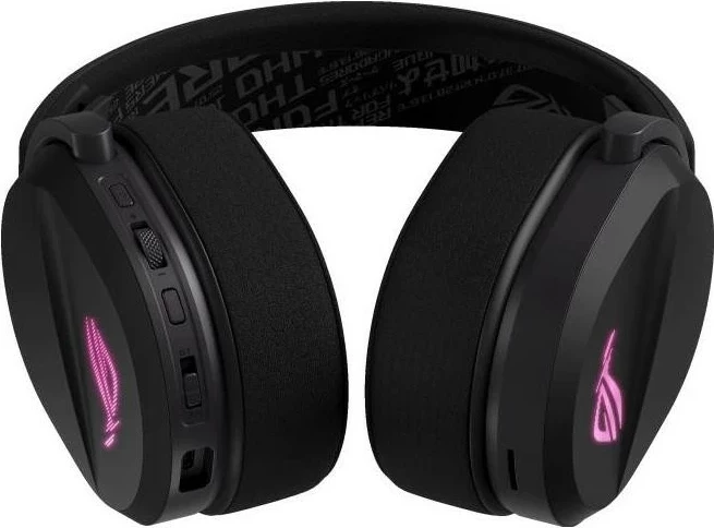 Kufje Asus ROG PELTA, wireless, Bluetooth, mikrofon, të zeza