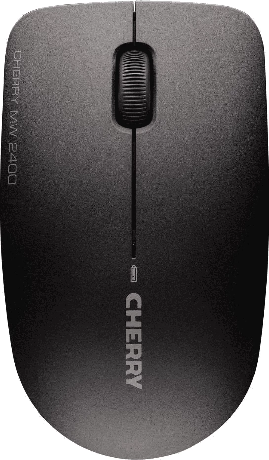 Maus Cherry JW-0710-2 pa tela me karikim USB-C, i zi