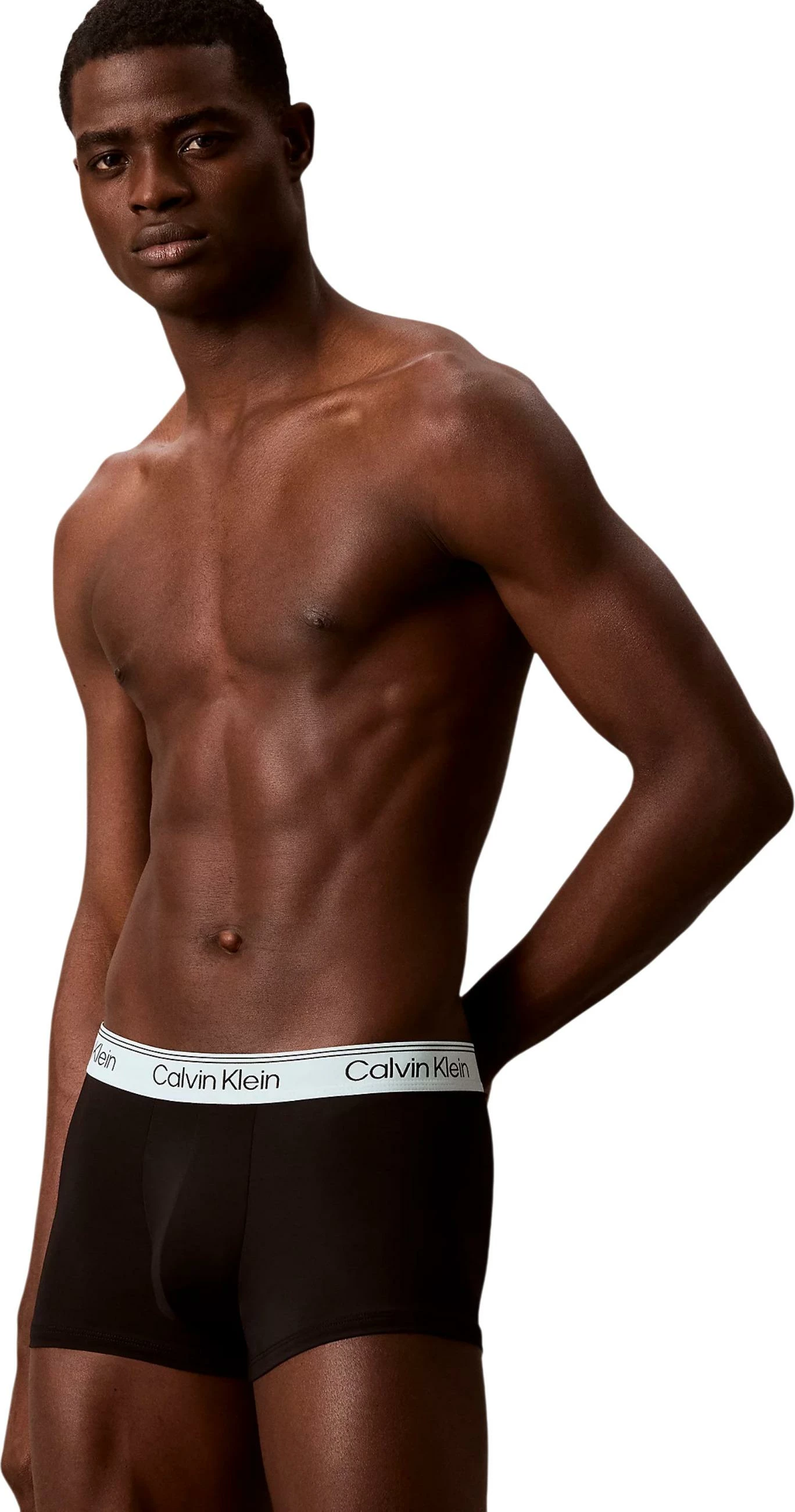 Set bokserash (trunk) për meshkuj Calvin Klein Underwear LV00NB4409, gri e çelët [Madhësia: M]