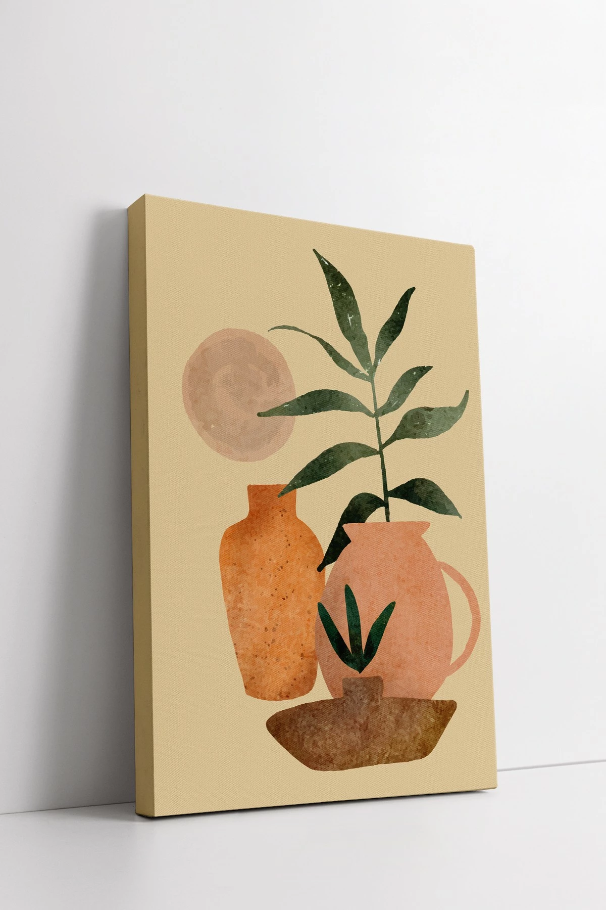 Set pikturash dekorative në kanavacë, 3 pjesë, Wallity, 3Cnvs19, 50x70cm