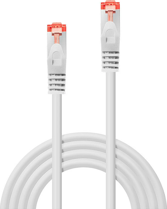 Kablë rrjeti LINDY 47384 Cat6 S/FTP, 2 m, RJ-45 në RJ-45, e bardhë