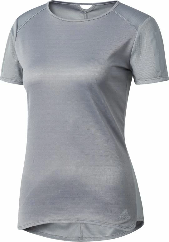 Adidas Response Bluzë me mëngë të shkurtra për femra, gri