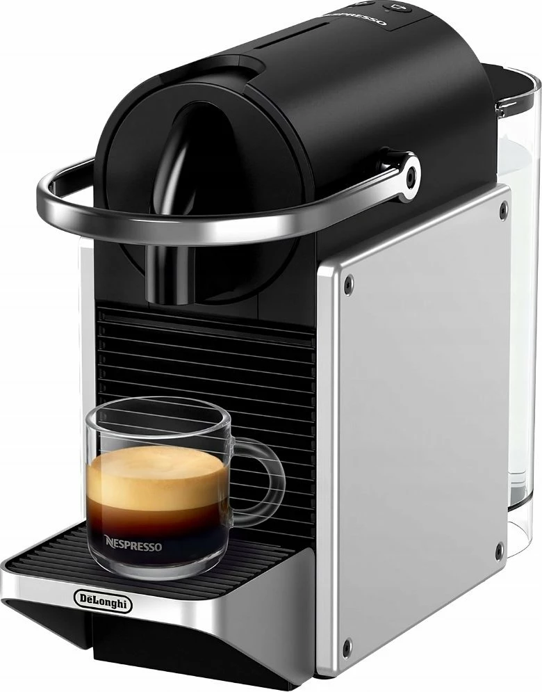 Makinë kafe me kapsula DeLonghi Nespresso Pixie EN127.S, 1 L, 1260 W, 19 bar, argjend/gri