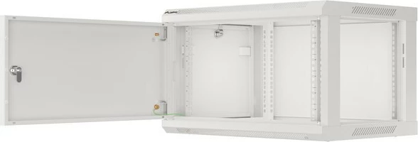 Kasë rrjeti Lanberg WF01-6406-00S, 6U, 600x450 mm, Gri