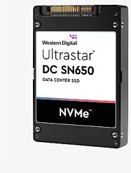 SSD e brendshme WD Ultrastar DC SN650, 2.5", U.3 NVMe PCIe 4.0, 15.4TB