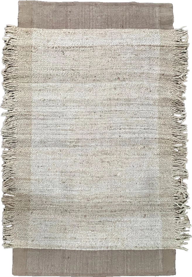 Qilim Cassia për dhomë dite, jute natyral, 200x300