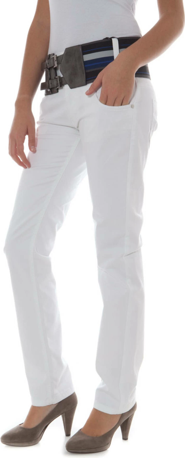 Pantallona PHARD femra, të bardha