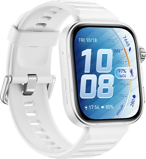 Smartwatch Huawei Watch Fit 5 Pro Niki-B29FS, AMOLED, GPS, rrip i bardhë