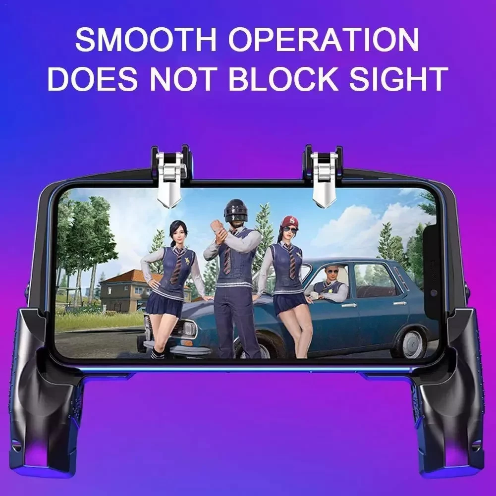 Gamepad K21, kontrollor për lojëra në celular, i zi