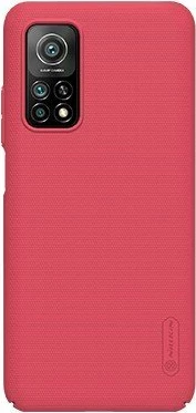 Mbështjellës NILLKIN Frosted Protection për Xiaomi Redmi 10T / 10T Pro, i kuq
