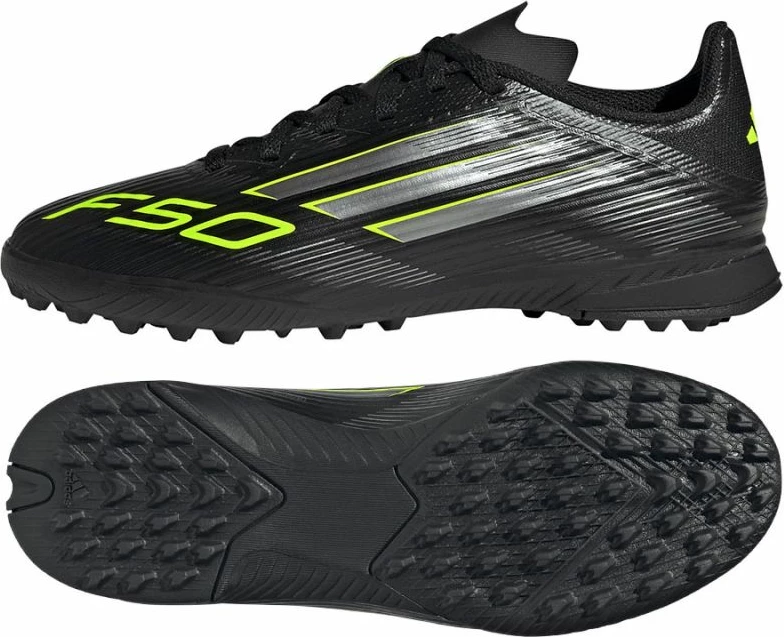 Atlete për fëmijë adidas F50, të zeza