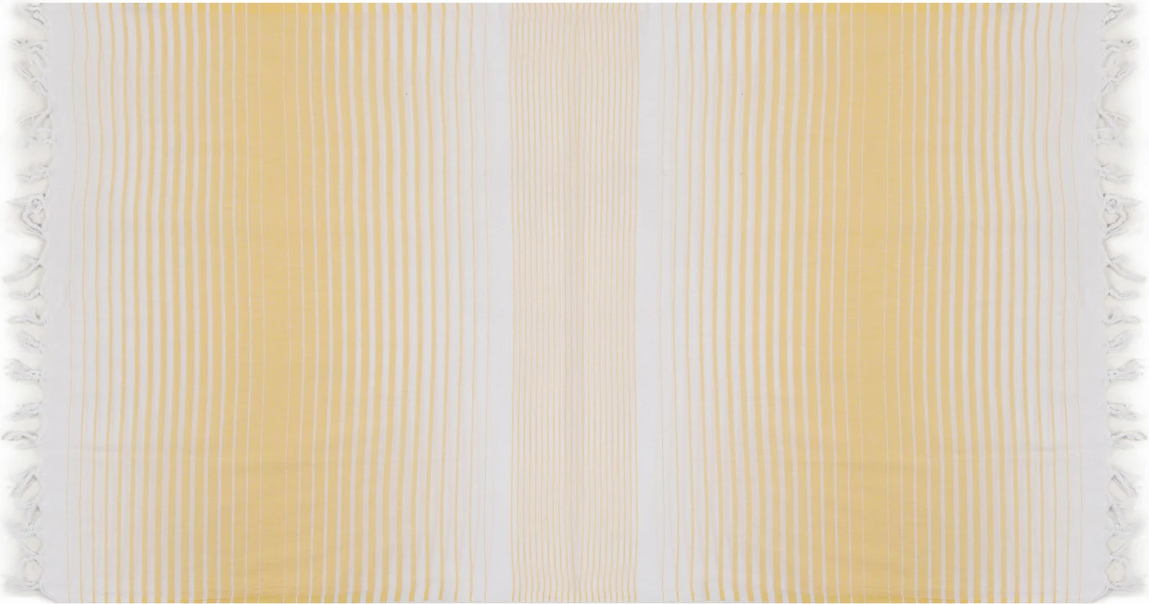Peshqir plazhi Fouta, ngjyrë e verdhë, Mijölnir, Golge, 90x180cm
