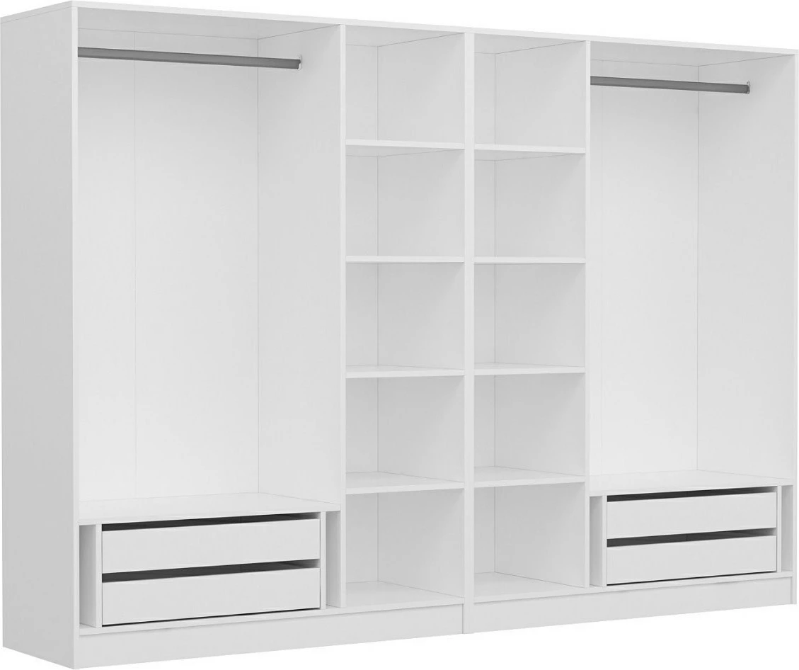 Dollap Skye Decor, i bardhë, 2442