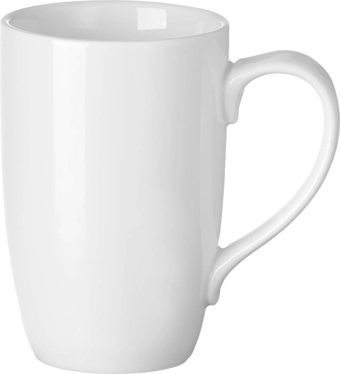 Kupë Fine Dine Pure Bianco 300 ml, porcelan i vitrified, e bardhë, set 6 copë