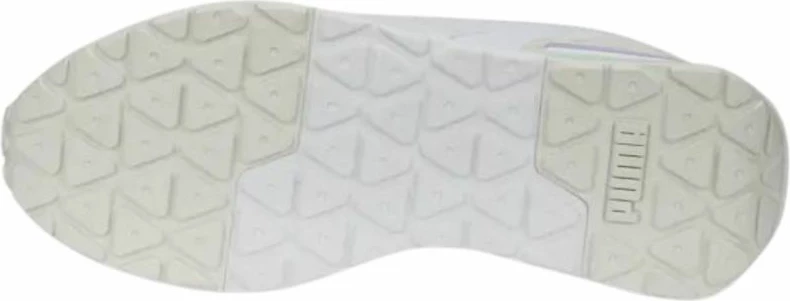 Atlete Puma për femra, ngjyrë krem-vjollcë-bardhë