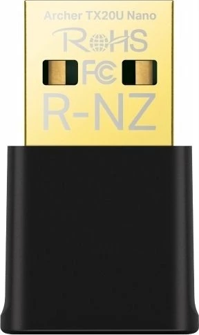 Adapter Wi‑Fi USB TP-Link Archer TX20U Nano, Wi‑Fi 6, 1800 Mbps, USB 2.0, i zi