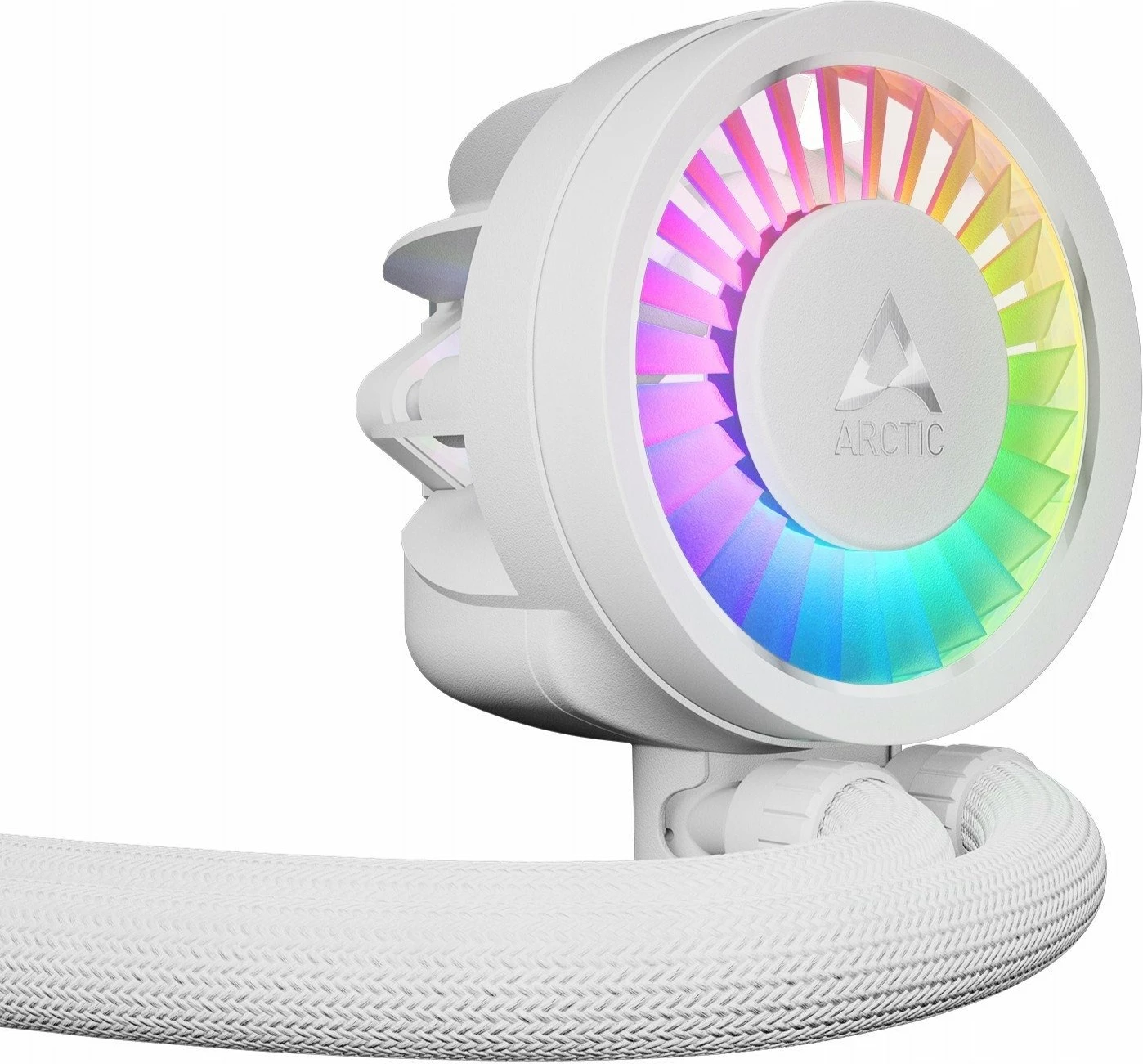 Sistem ftohje me lëng Arctic Liquid Freezer III Pro 420 A-RGB (ACFRE00189A), radiator 420mm, 3x140mm, ARGB, Bardhë