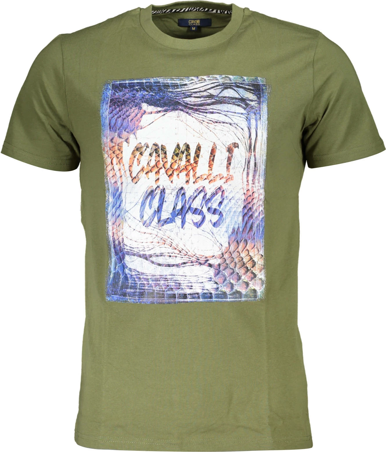 Maicë për meshkuj Cavalli Class, e gjelbër
