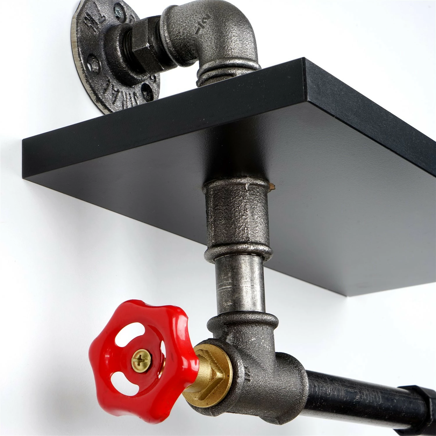 Mbajtës letre tualeti industrial, ngjyrë e zezë dhe argjendtë, Boruraf241