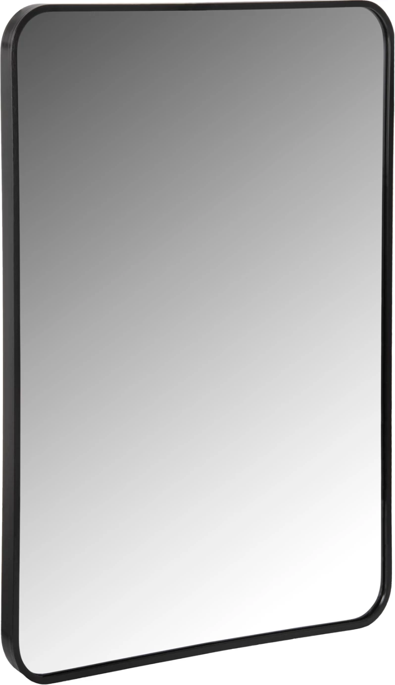 Pasqyrë muri FH9584.01 kornizë alumini e zezë 60x3x80H cm