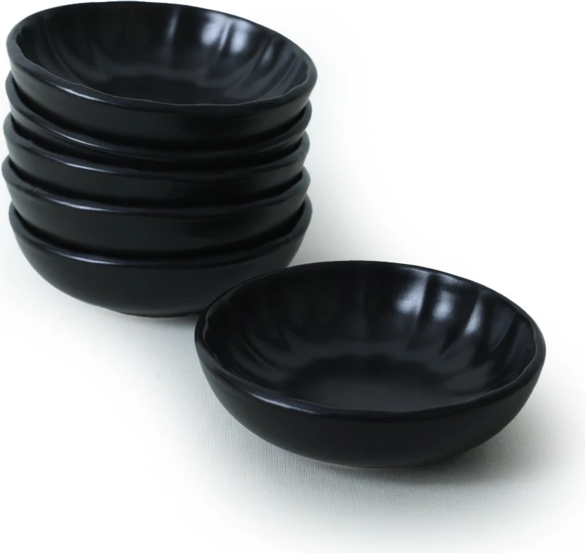 Set pjatash për meze (6 copë), Hermia Concept, X00019041, ngjyrë e zezë
