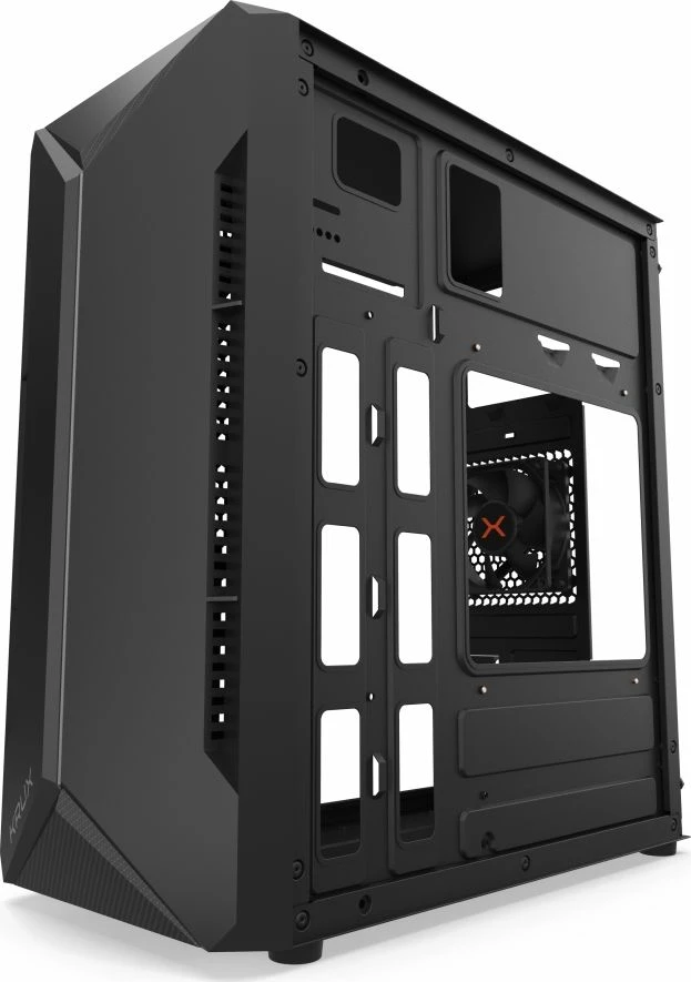 Kasë Krux Astro ARGB KRX0016, Micro-ATX/Mini-ITX, pa furnizues rryme, e zezë