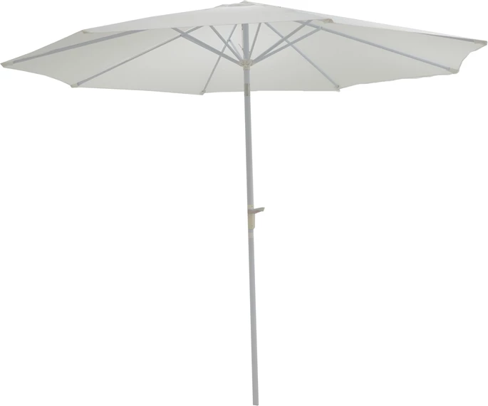 Ombrellë profesionale Frow, alumin e bardhë, pëlhurë bezhë, Φ3m