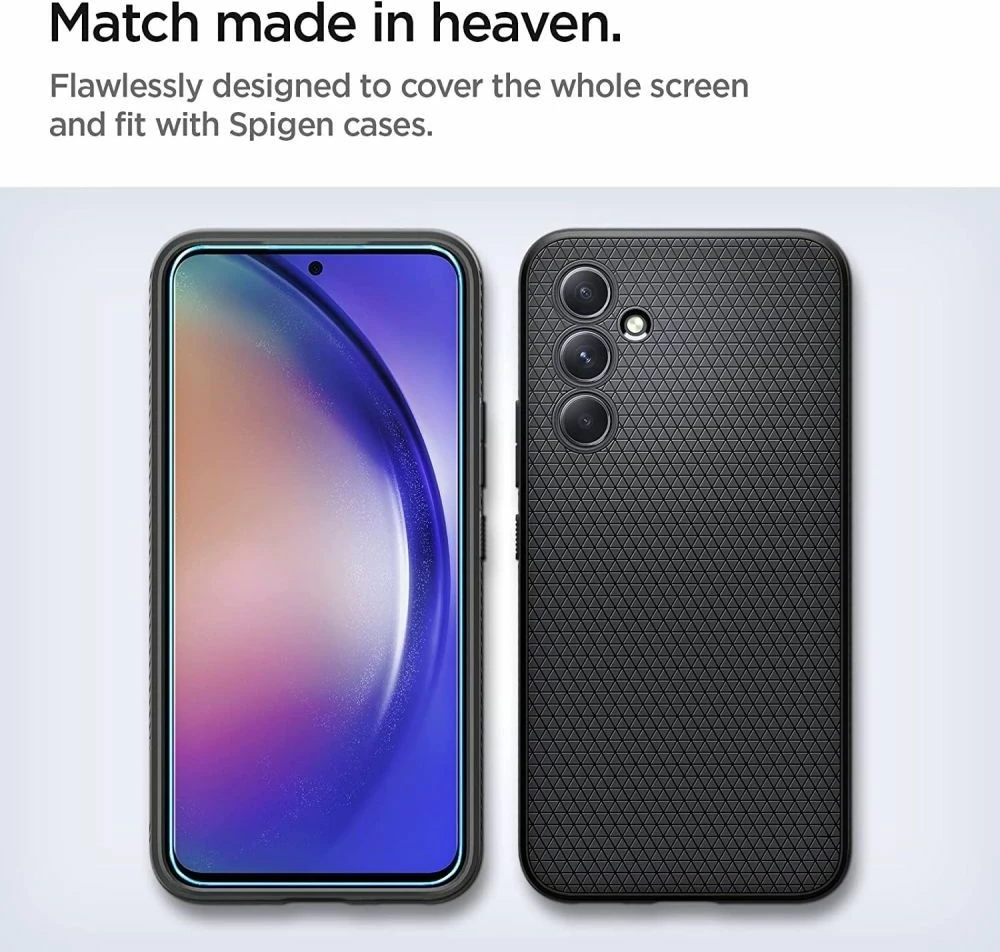 Xham i temperuar Spigen Glas.tR AlignMaster për Samsung Galaxy A54 5G, 2 copë