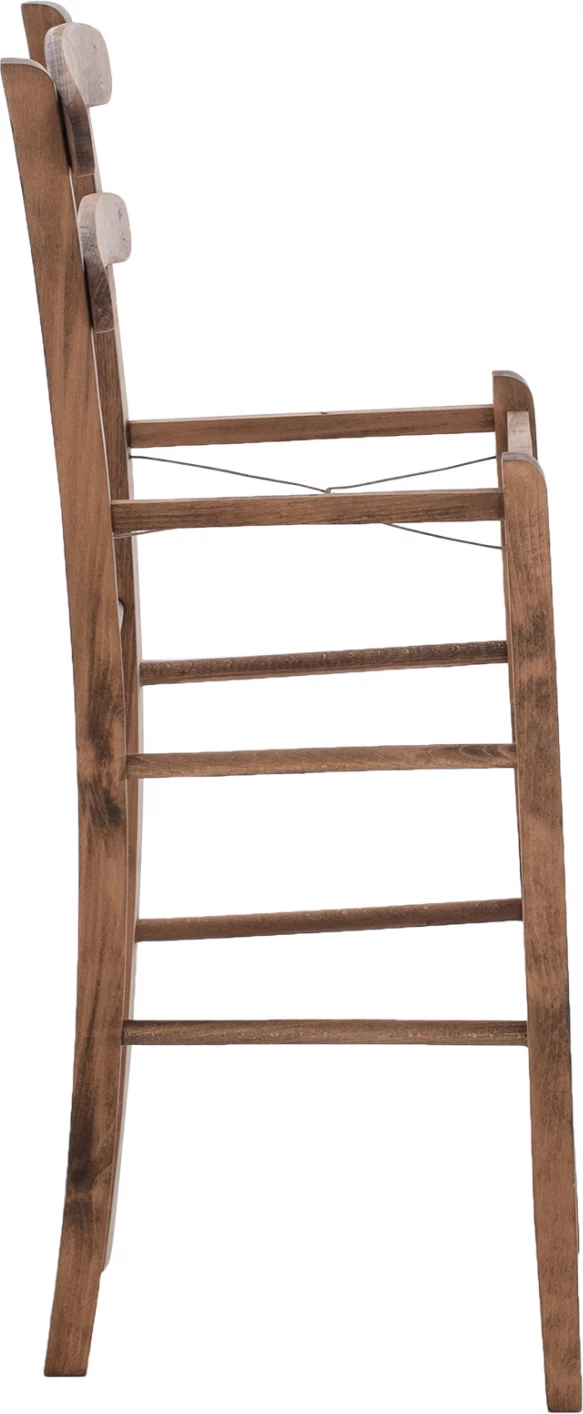 Karrige për bar, skelet arre, FH5579.01, 40x42x105 cm