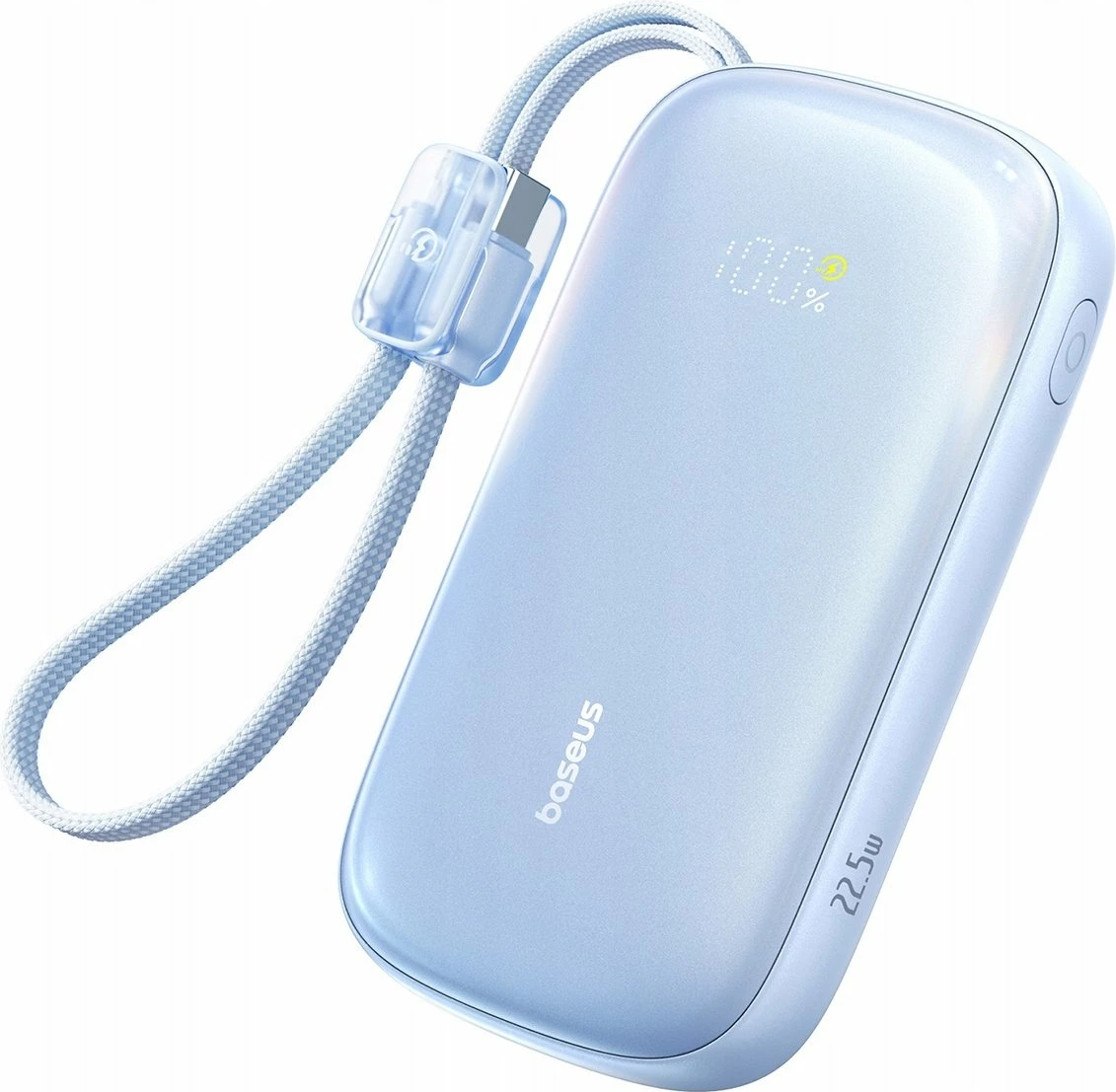 Powerbank Baseus EnerFill FC21 Qpow 3 Ultra 20000mAh 22.5W me ekran, Blu