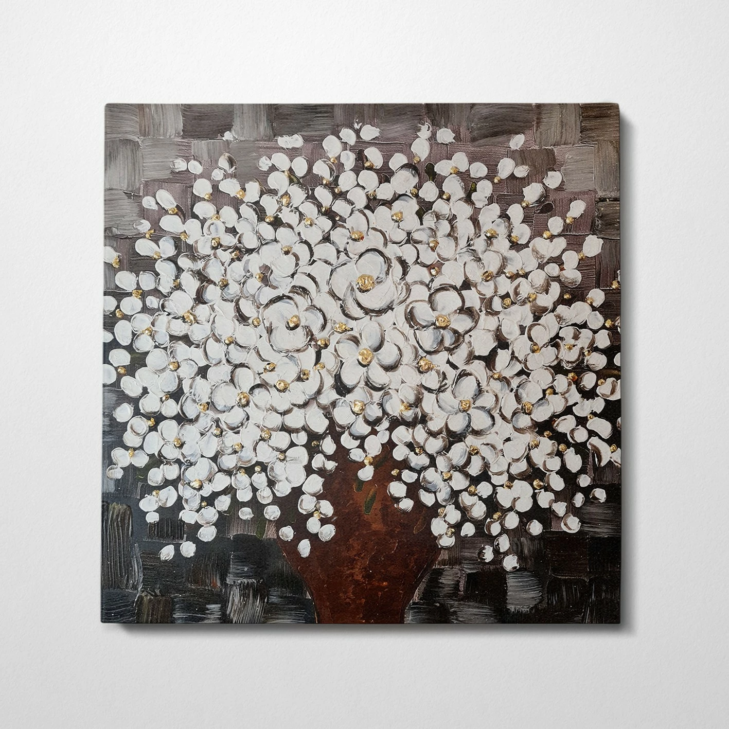 Pikturë dekorative me vaj, Wallity, OPG44512 - 100x100cm