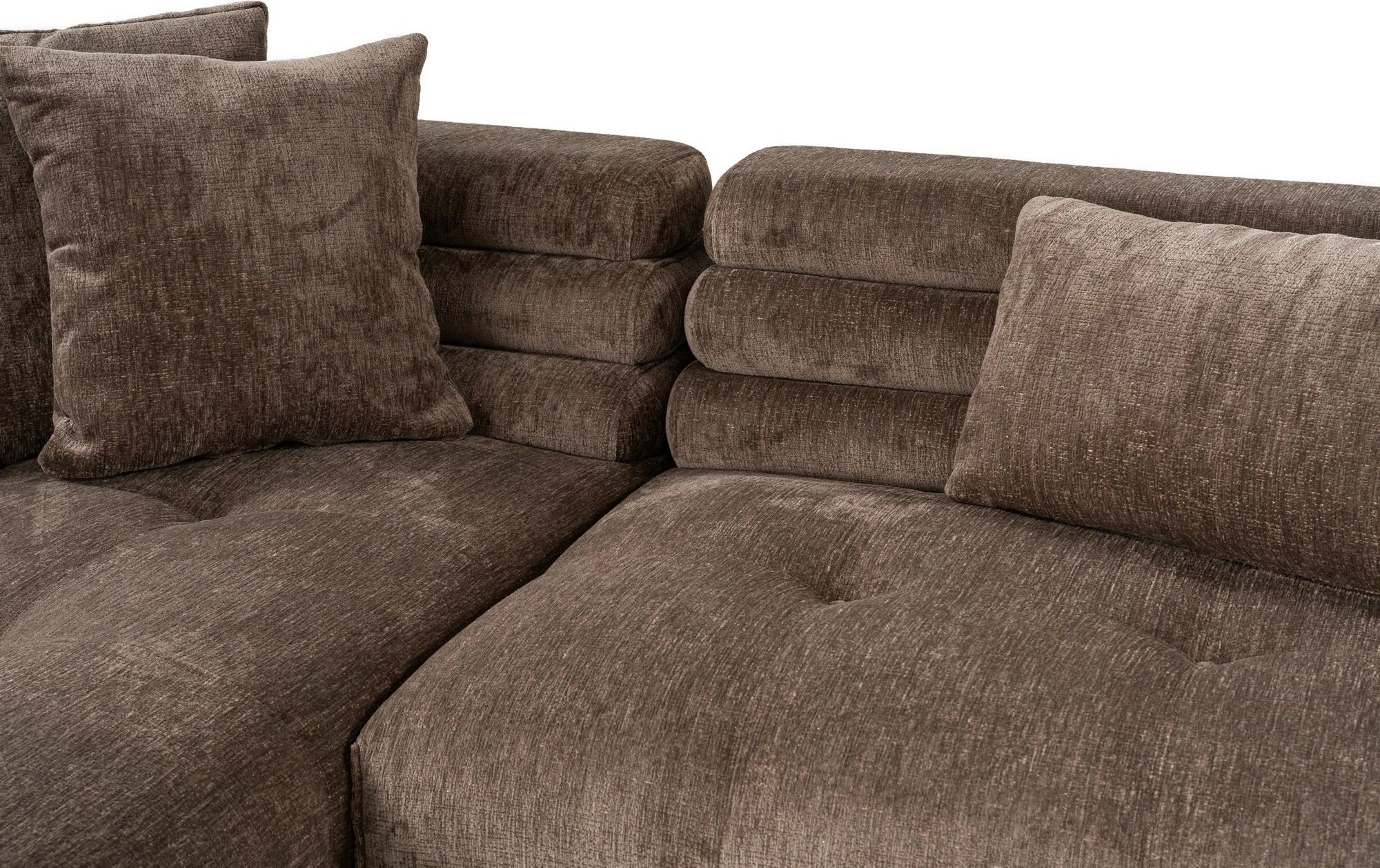 Kënd-sofë Boston, kënd majtas, gri, Atelier del Sofa (Chl-2R)