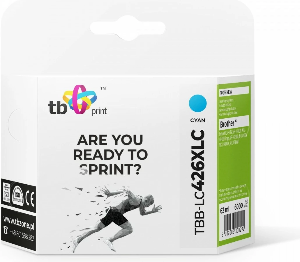 Toner TB Print TBB-LC426XLC për Brother, cyan, 62 ml