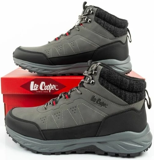 Çizme dimri për meshkuj Lee Cooper, të hirtë